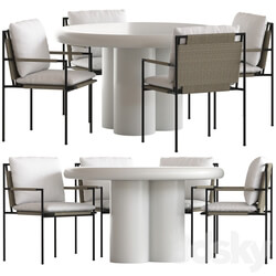 Table Chair Coco Republic Malmo Chair and Anchorage Table 