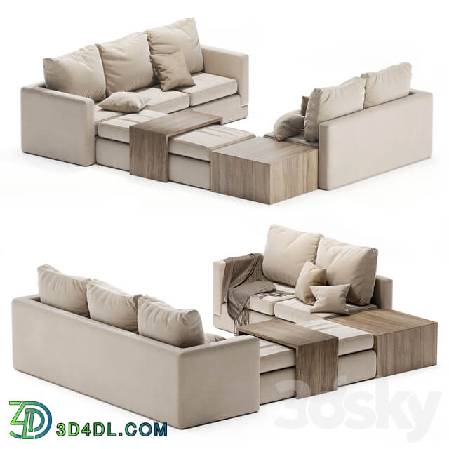 Minotti sofa cream