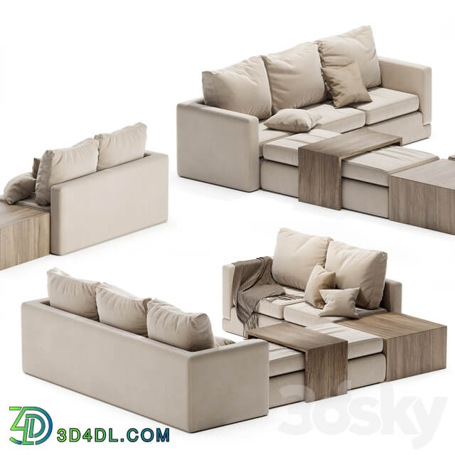 Minotti sofa cream