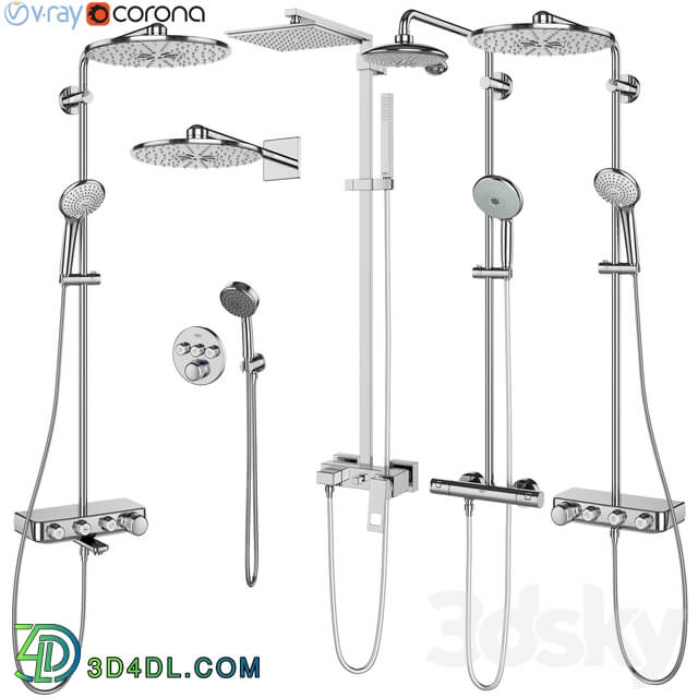 Faucet GROHE shower systems set 107