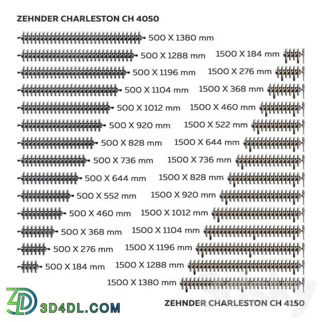 Zehnder Charleston radiators 4C