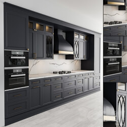 Kitchen Kitchen NeoClassic Dark Gray Set 22 
