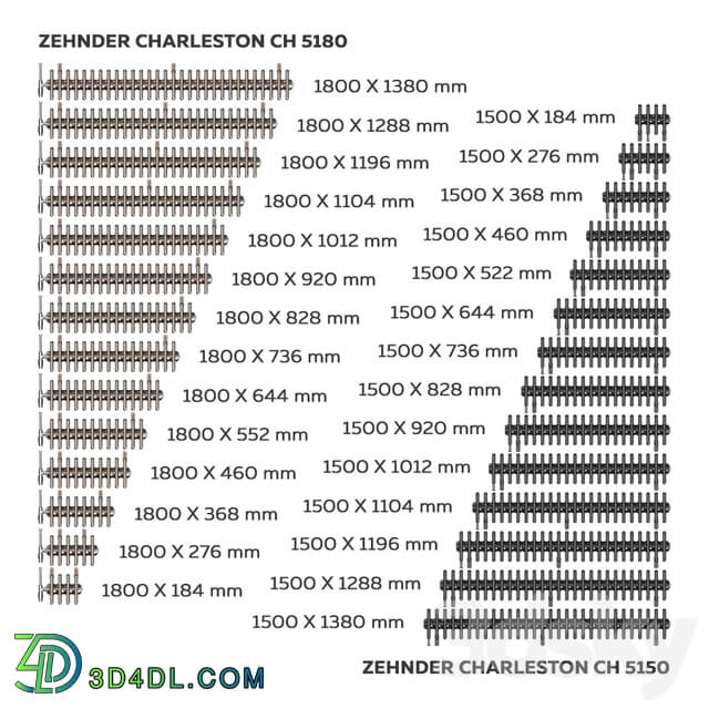 Zehnder Charleston radiators 5C
