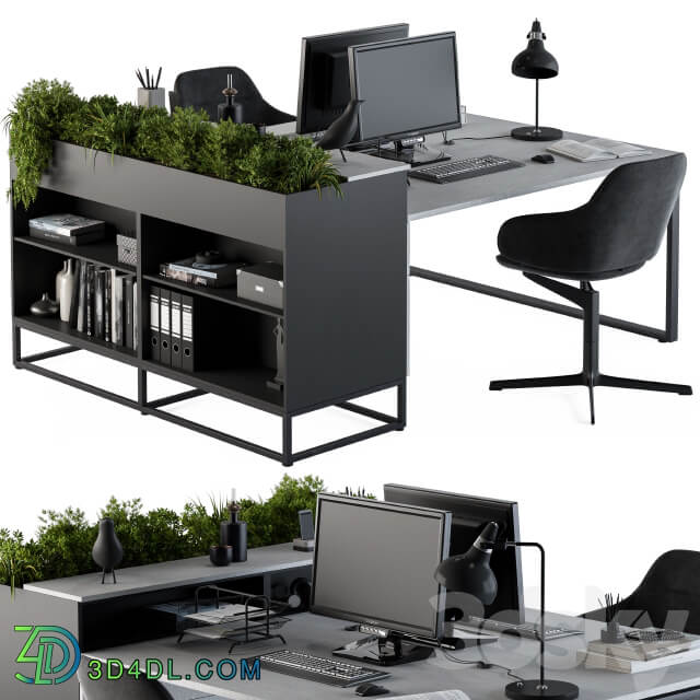 Office Furniture employee Set 15