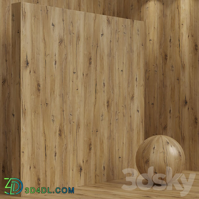 Material wood seamless oak set 108