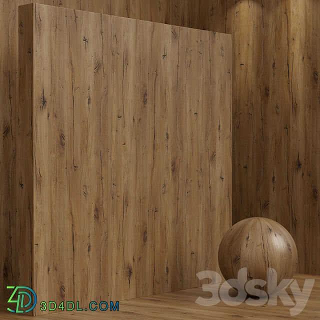 Material wood seamless oak set 108