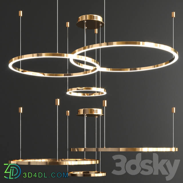 Pendant light Trend Ring Collection 3 type