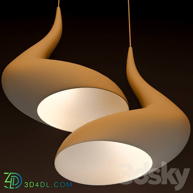 Pendant light Dollop pendant by Ash Allen