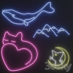 Other decorative objects Neon set 2 