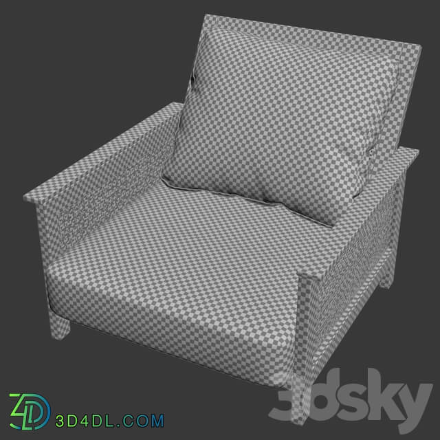 Wooden garden chair