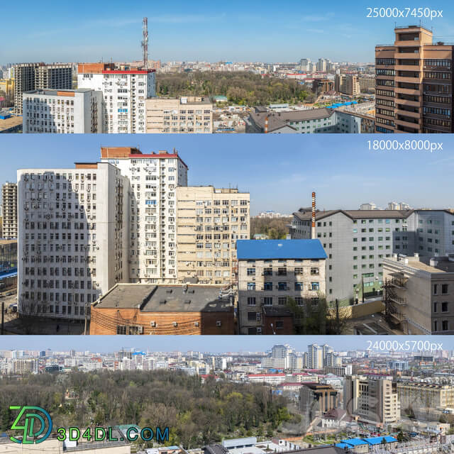 Panorama of the city of Krasnodar