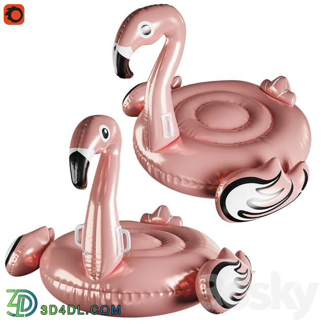 Other Inflatable flamingo circle