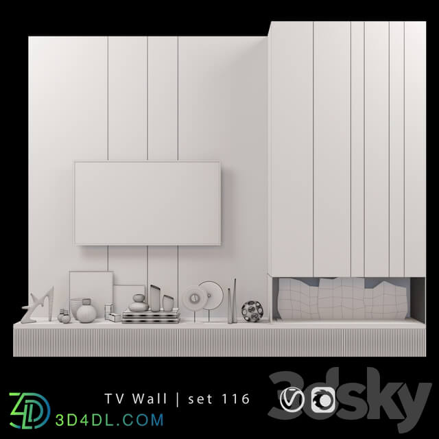 TV Wall TV Wall set 116