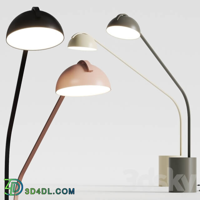 Kettal Half Dome Arc Floor Lamps