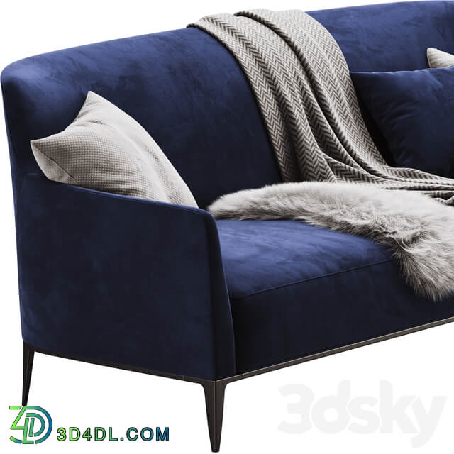 Poliform Gentleman Sofa 220 cm