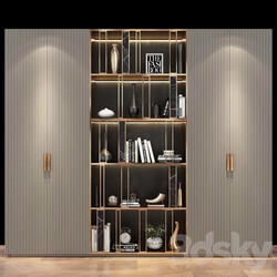 Wardrobe Display cabinets Furniture composition 148 