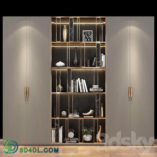 Wardrobe Display cabinets Furniture composition 148