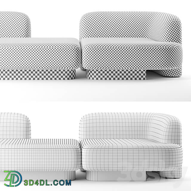 POP sofa by Christophe Delcourt