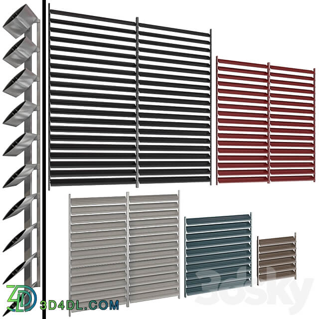 Shutter for windows and doors