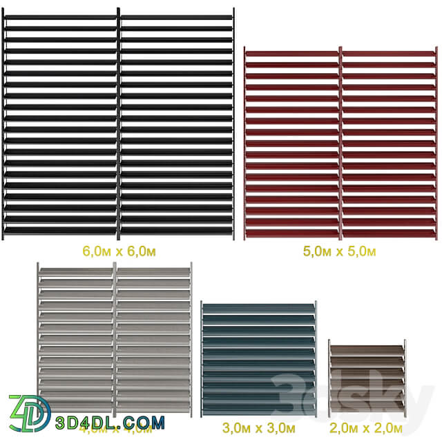 Shutter for windows and doors