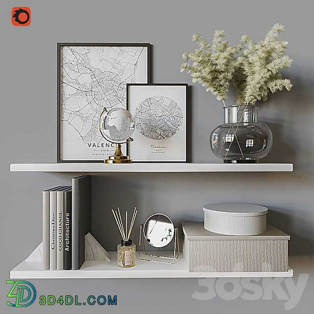 Decorative shelf 02