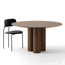 Table Chair Hommage Grande Dining Table by Artilleriet 