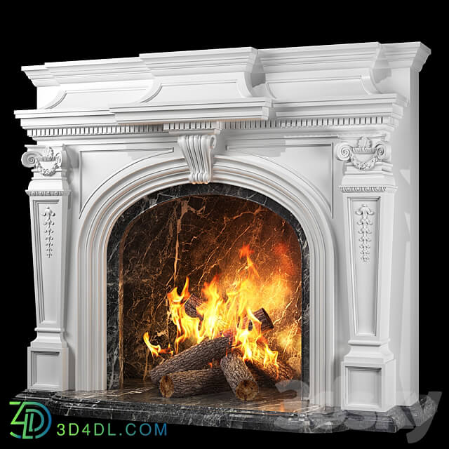 versailles fireplace