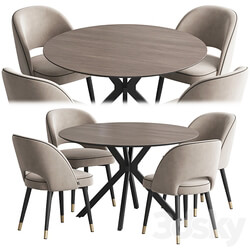 Table Chair Dining set Ralf table Cliff chair 