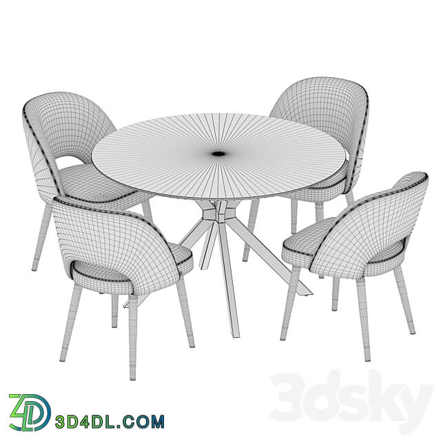 Table Chair Dining set Ralf table Cliff chair