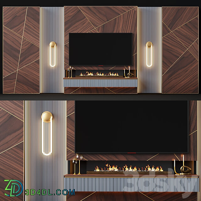 TV wall modern 61