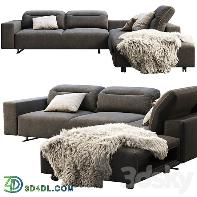 BoConcept Hampton corner sofa with storage