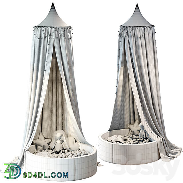 Miscellaneous Canopy with Decor 05