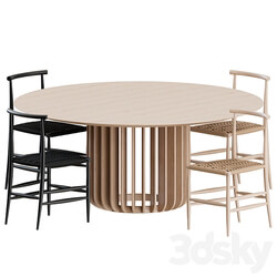 Table Chair Dinning set by miniforms 