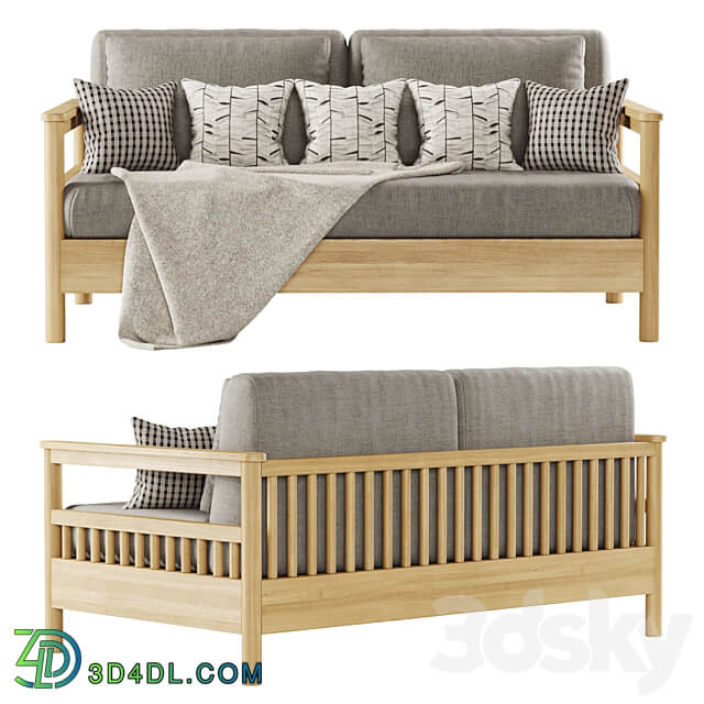 Tribeca outdoor sofa Double garden sofa