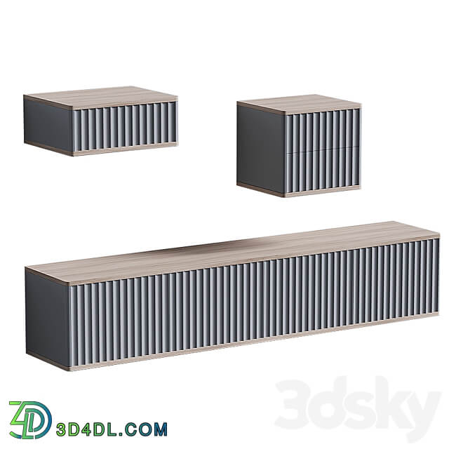 Sideboard Chest of drawer Set of Wall Pedestals the Idea