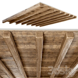 Miscellaneous Wooden ceiling Wooden pitched ceiling 