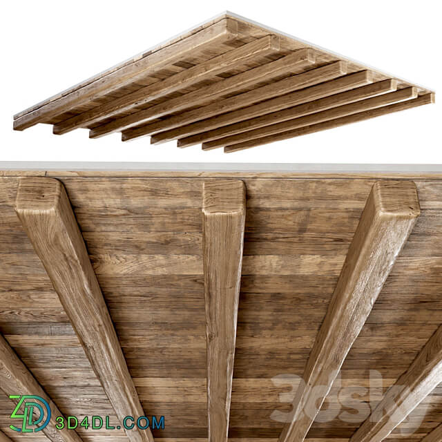 Miscellaneous Wooden ceiling Wooden pitched ceiling