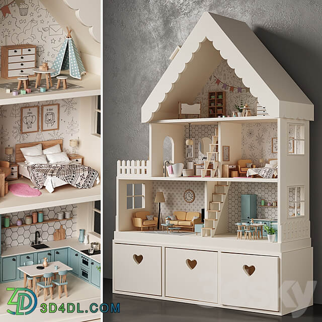 Dollhouse 3D Models