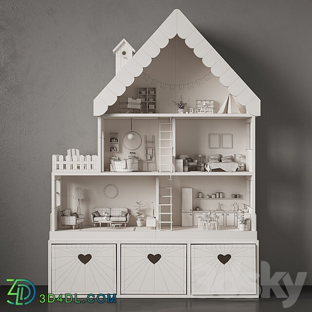 Dollhouse 3D Models