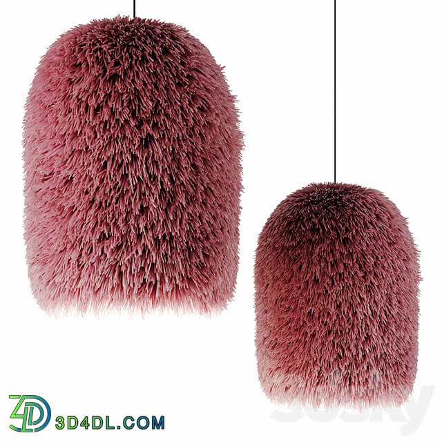 Pendant light Chandelier fur 3