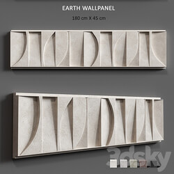 Relief Earth Wallpanel 3D Models 