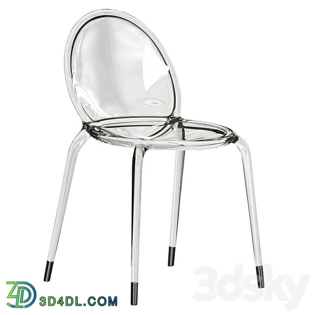 Roche Bobois Loop chair crystal