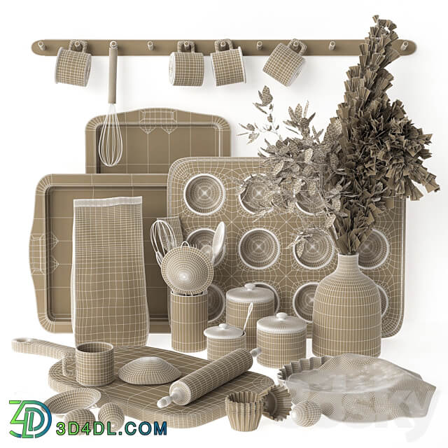 Kitchen Decorative Set 08