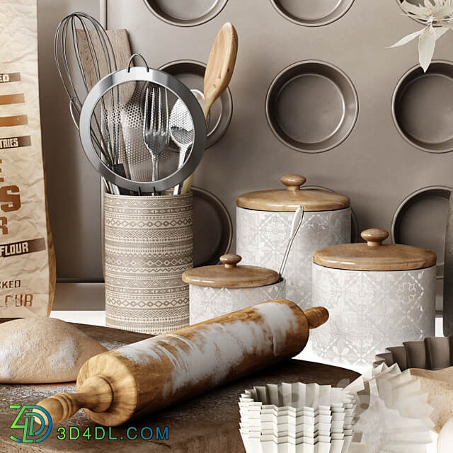 Kitchen Decorative Set 08