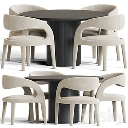 Table Chair Dining Set 97 