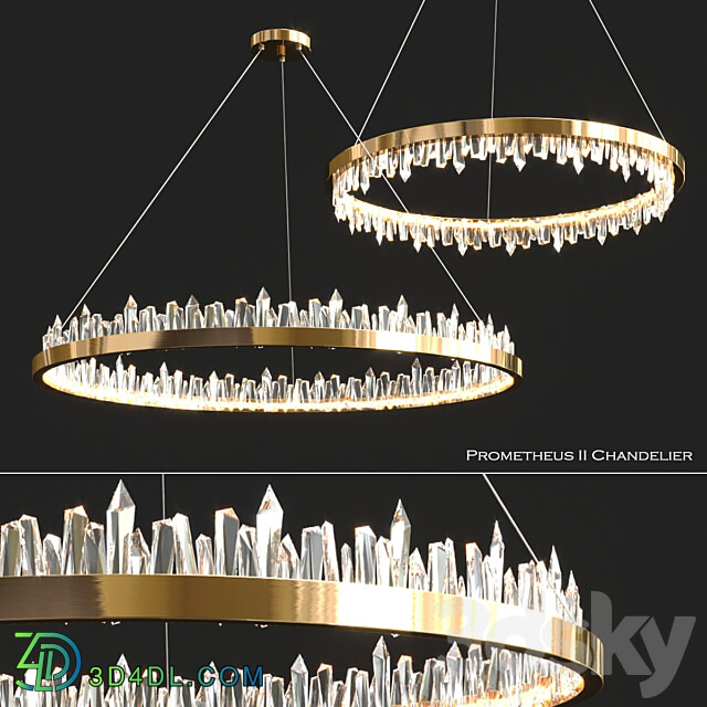 Pendant light Prometheus II Pendant by Christopher Boots