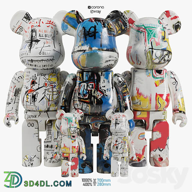 Bearbrick Basquiat ART