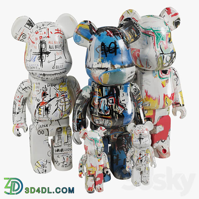 Bearbrick Basquiat ART