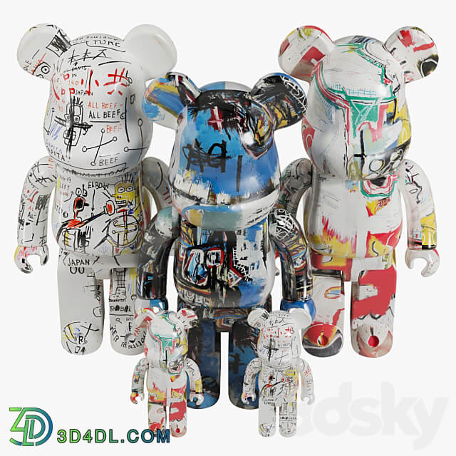 Bearbrick Basquiat ART