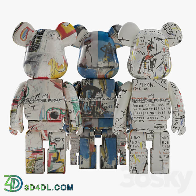 Bearbrick Basquiat ART